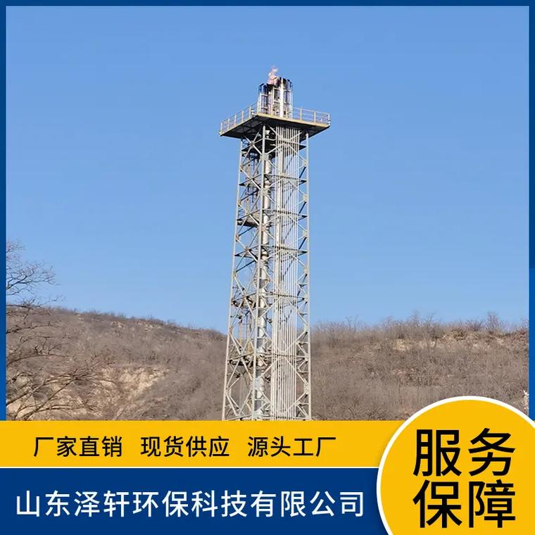 泽轩环保 高架火炬与封闭火炬源头工厂，现货供应与环保咨询一站式服务